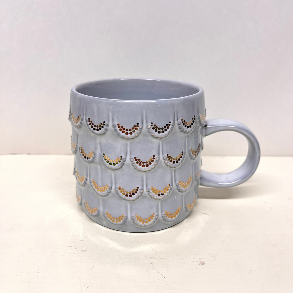 Starbucks 2016 Aniversary Collection 10 oz Fish Scale Coffee Mug